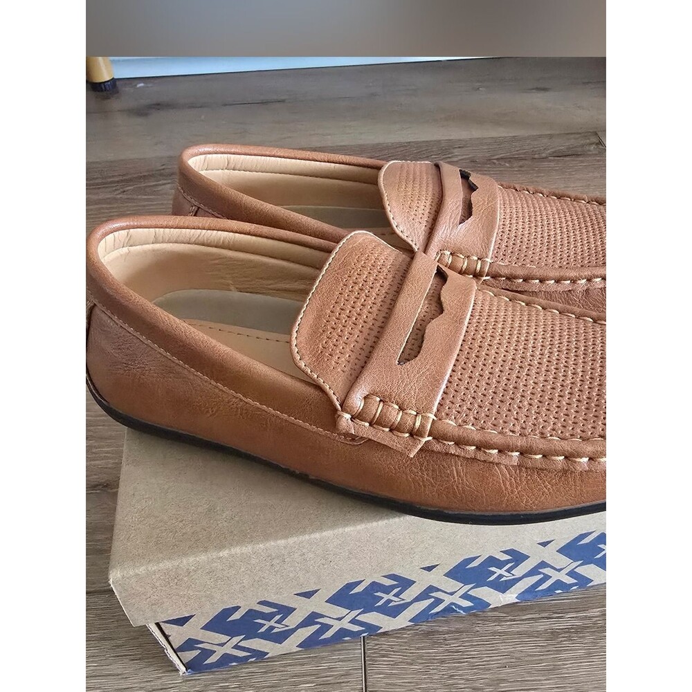 Xray Footwear Boy's Errol Dress Loafers Cognac Mocassins